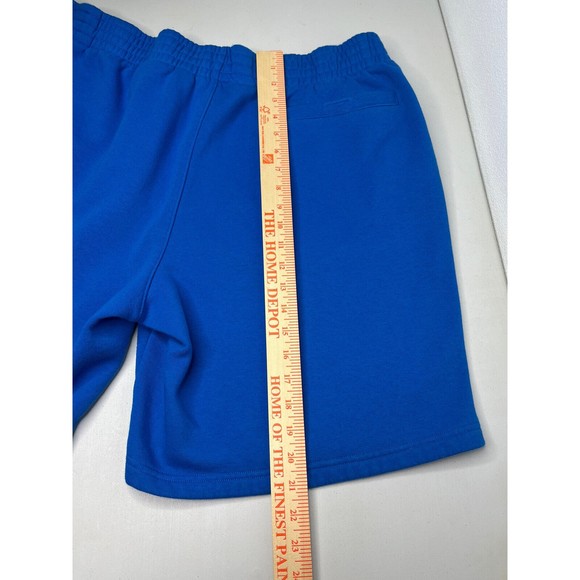 FILA Men's XXL 2XL Blue Drawstring Sweat Shorts Pockets Logo Comfort Sports EUC - Picture 9 of 16